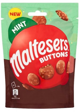Mars Maltesers Mint Buttons Pouch 20 x 68g